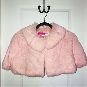 ‼️Final Sale‼️Juicy Couture Rabbit Fur Shrug